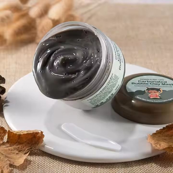 Clay face mask